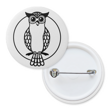 Load image into Gallery viewer, Owl | Pinback Badge Button