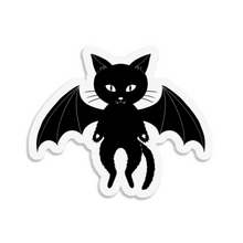 Load image into Gallery viewer, Bat Cat | 3-inch Waterproof Sticker
