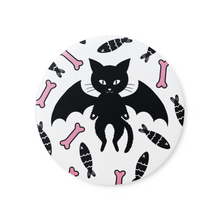 Load image into Gallery viewer, Bat Cat | Pinback Badge Button