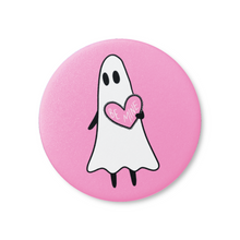 Load image into Gallery viewer, "Be Mine" Valentine's Day Ghost | Pinback Badge Button