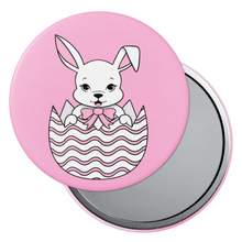 Load image into Gallery viewer, Bunny in Easter Egg | Pocket Mirror