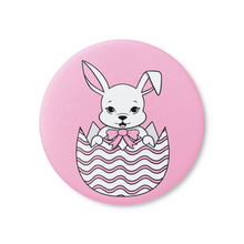 Load image into Gallery viewer, Bunny in Easter Egg | Pinback Badge Button