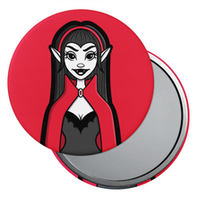 Load image into Gallery viewer, Lady Vampire | Classic Monsters | Pocket Mirror