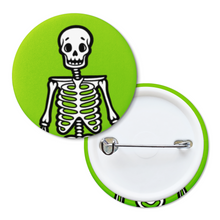 Load image into Gallery viewer, Skeleton | Classic Monsters | Pinback Badge Button