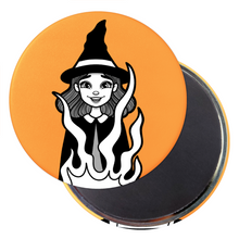 Load image into Gallery viewer, Witch & Cauldron | Classic Monsters | Decorative Magnet