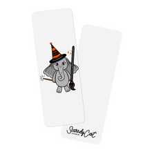 Load image into Gallery viewer, Elephant in a Witch Costume | Bookmark