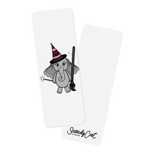 Load image into Gallery viewer, Elephant in a Witch Costume | Bookmark
