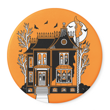 Load image into Gallery viewer, Haunted House | Pocket Mirror