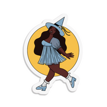 Load image into Gallery viewer, Joyful Spring Witch | 3-inch Waterproof Sticker