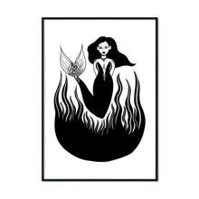 Load image into Gallery viewer, Koi Mermaid | A2 Poster - Scaredy Cat Studio