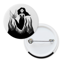 Load image into Gallery viewer, Koi Mermaid | Pinback Badge Button