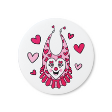 Load image into Gallery viewer, "Fool For You" Valentine's Day Clown | Pinback Badge Button
