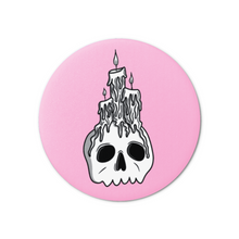Load image into Gallery viewer, Skull & Candles | Pinback Badge Button