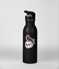 Load image into Gallery viewer, Skull & Raven | 3-inch Waterproof Sticker - Scaredy Cat Studio