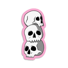 Load image into Gallery viewer, Skull Stack | 3-inch Waterproof Sticker