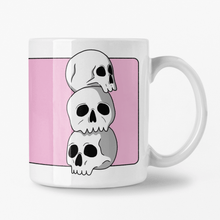 Load image into Gallery viewer, Skull Stack | Ceramic Mug - Scaredy Cat Studio