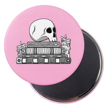 Load image into Gallery viewer, Skull & Spellbooks | Decorative Magnet