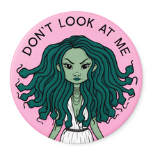 Load image into Gallery viewer, "Don't Look at Me" Medusa | Round Beverage Coaster
