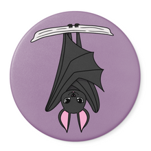 Load image into Gallery viewer, Bat | Nocturnal Creatures | Round Beverage Coaster