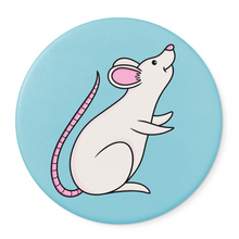 Load image into Gallery viewer, Mouse | Nocturnal Creatures | Round Beverage Coaster