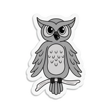 Load image into Gallery viewer, Owl | Nocturnal Creatures | 3-inch Waterproof Sticker