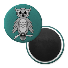 Load image into Gallery viewer, Owl | Nocturnal Creatures | Decorative Magnet