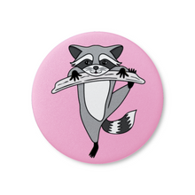 Load image into Gallery viewer, Raccoon | Nocturnal Creatures | Pinback Badge Button