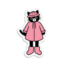 Load image into Gallery viewer, Rainy Day Kitty | 3-inch Waterproof Sticker