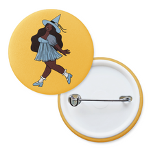 Load image into Gallery viewer, Joyful Spring Witch | Pinback Badge Button