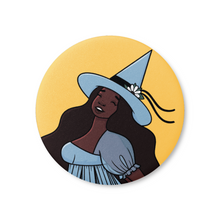 Load image into Gallery viewer, Joyful Spring Witch | Pinback Badge Button