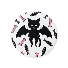 Load image into Gallery viewer, Bat Cat | Pinback Badge Button
