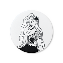 Load image into Gallery viewer, Blonde Mermaid | Pinback Badge Button
