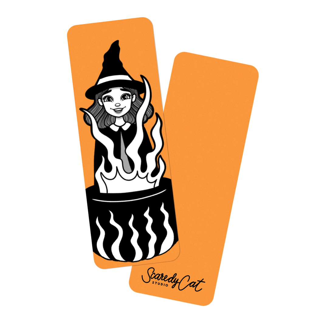 Witch & Cauldron | Classic Monsters | Bookmark