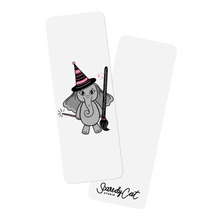 Load image into Gallery viewer, Elephant in a Witch Costume | Bookmark
