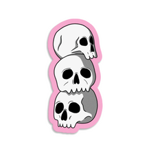 Load image into Gallery viewer, Skull Stack | 3-inch Waterproof Sticker
