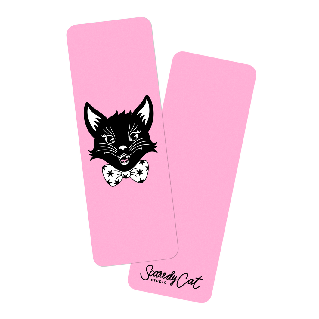 Scaredy Cat Mascot | Bookmark