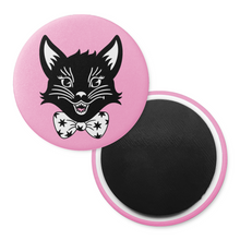 Load image into Gallery viewer, Scaredy Cat Mascot | Decorative Magnet
